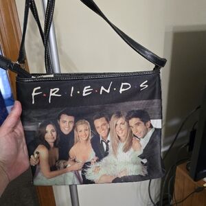 Friends TV Show Black Shoulder Bag
